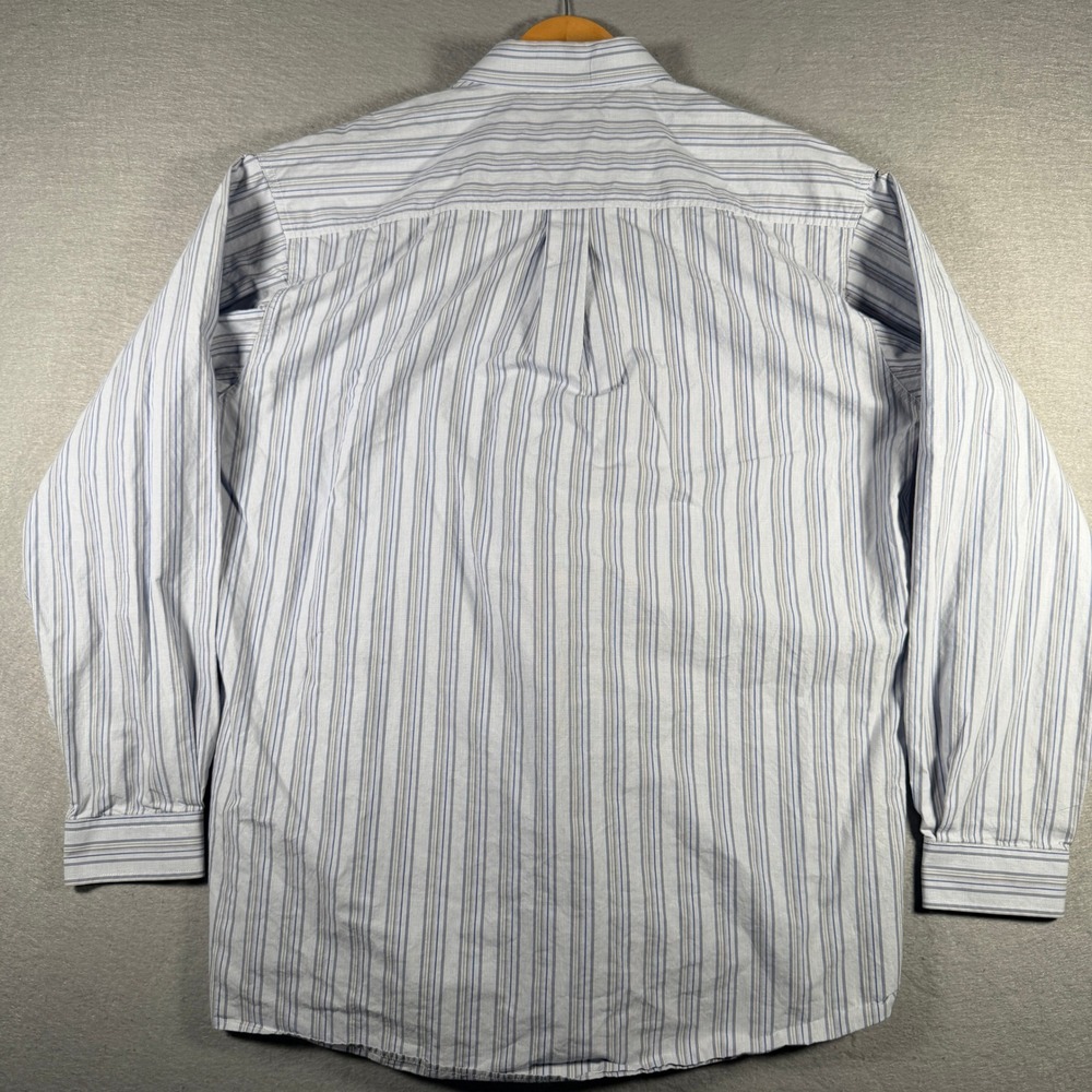 Cinch Mens Blue White Striped Western Button Down Shirt XL MT10321188 - Picture 2 of 13